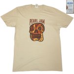 画像2: USED 00's PEARL JAM パールジャム ツアー Tシャツ BEI / 220901 (2)