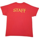 画像3: USED 00's PEANUTS スヌーピー パロディ Tシャツ RED / 220908 (3)