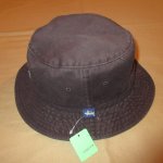 画像5: USED 90's STUSSY ステューシー ライオン 紺タグ バケツハット 帽子 BLK / 220926 (5)