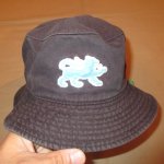 画像4: USED 90's STUSSY ステューシー ライオン 紺タグ バケツハット 帽子 BLK / 220926 (4)