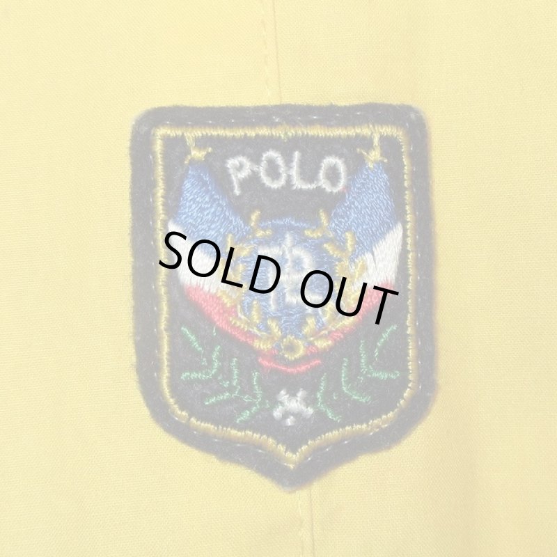 画像3: USED 90's RALPH LAUREN ラルフローレン コットンジャケット YEL×BLUE×RED / 221101 (3)