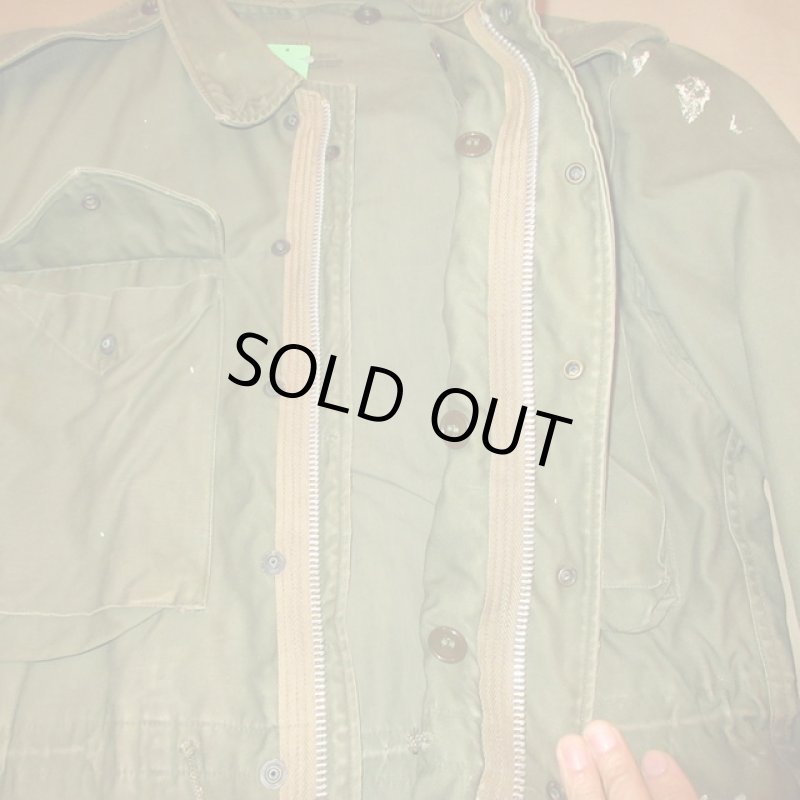 画像9: USED 50's US ARMY アメリカ軍 ミリタリー M-51 フィールドジャケット ジャンク OLV / 221116 (9)