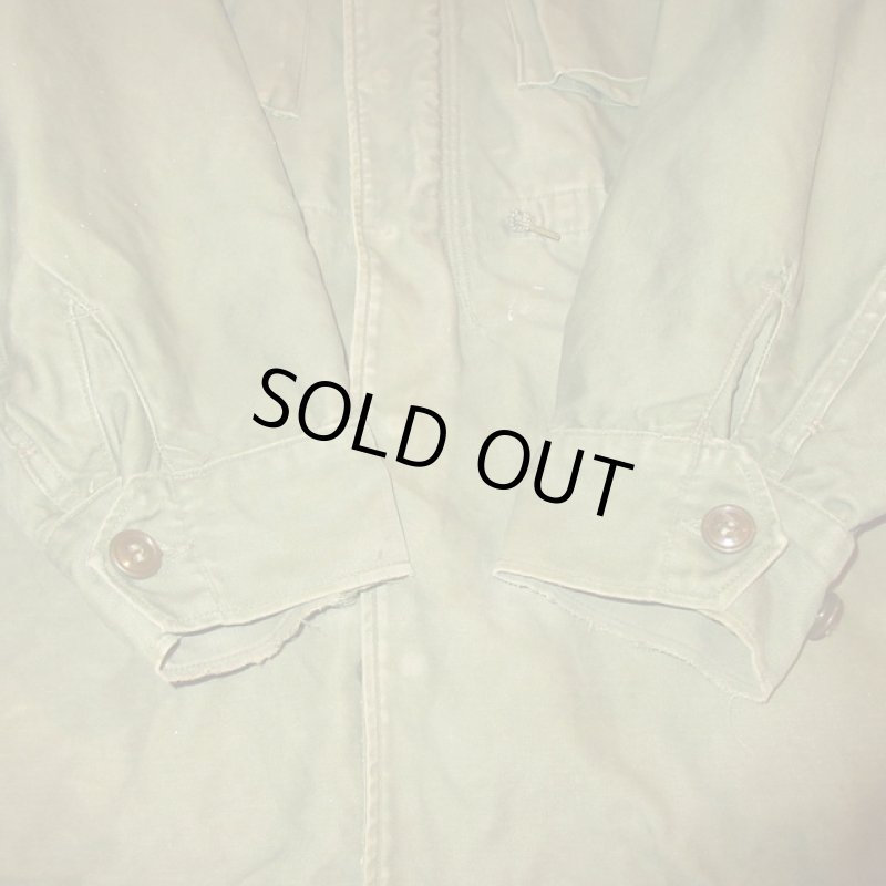 画像7: USED 50's US ARMY アメリカ軍 ミリタリー M-51 フィールドジャケット ジャンク OLV / 221116 (7)