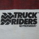 画像4: USED 80's PIONEER パイオニア TRUCK RIDERS オーディオ機器 企業物 Tシャツ WHT / 221123 (4)