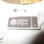 画像4: DEADSTOCK 00's NATIVE NORTHWEST ハイダ族 カナダ原住民 Tシャツ WHT / 221123 (4)
