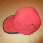 画像5: USED 90's Timberland ティンバーランド アウトドア made in USA ナイロン キャップ CAP 帽子 RED / 221130 (5)