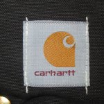 画像2: USED 90's Carhartt カーハート ダック地 ファー付き フード CAP 帽子 BLK / 221130 (2)