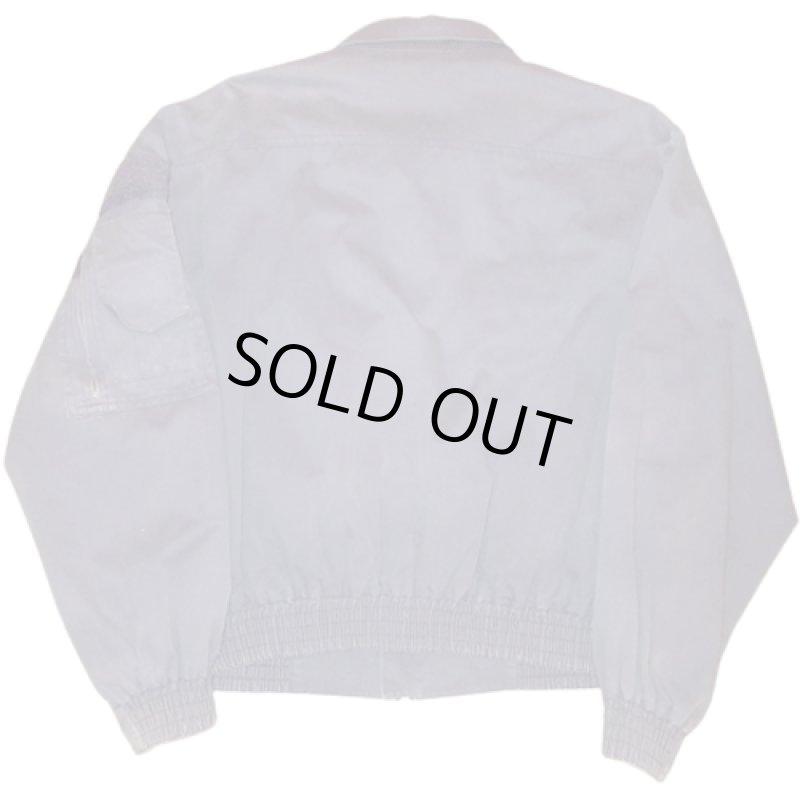 画像2: USED 90's ロシア軍 空軍 ミリタリー フライトジャケット NVY  / 221031 (2)