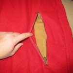 画像8: USED 60's melton メルトン ウール ハンティングジャケット RED / 221222 (8)