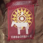 画像3: USED 80's CASADESPORT スペイン製 ファー付き レザージャケット WINE / 221222 (3)