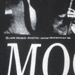 画像4: USED 90's JAMES MOODY ジェイムスムーディ ジャズマン サックス奏者 Tシャツ BLK / 221223 (4)