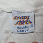 画像5: DEADSTOCK 90's CRAZY SHIRT クレイジーシャツ クリバンキャット アイスホッケー Tシャツ WHT / 230107 (5)