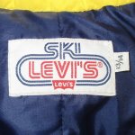 画像3: USED 70's SKI LEVI'S スキーリーバイス デニム ダウンベスト YEL / 230116 (3)