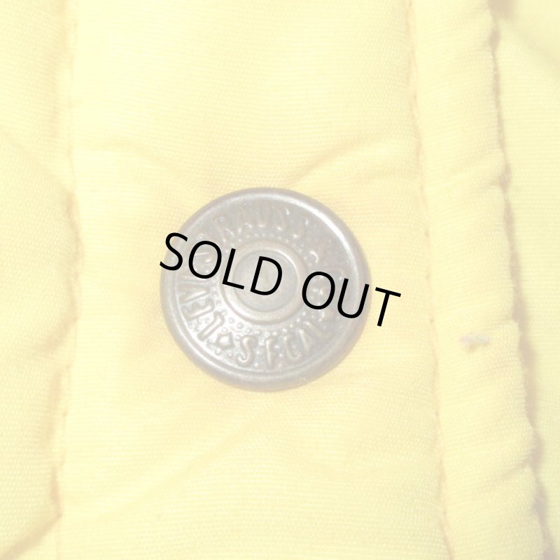 画像8: USED 70's SKI LEVI'S スキーリーバイス デニム ダウンベスト YEL / 230116 (8)