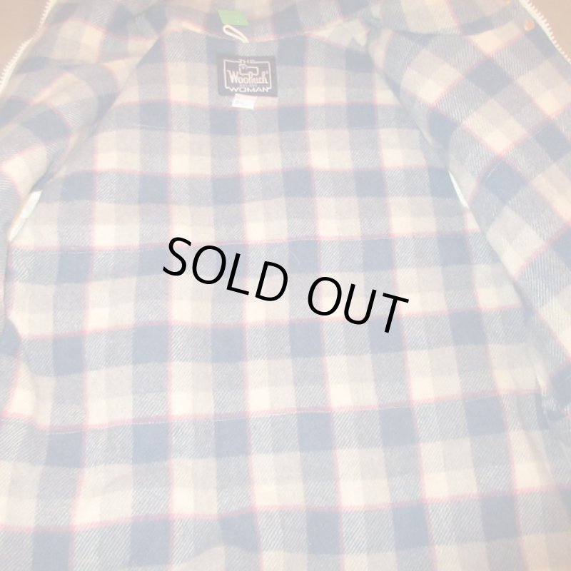 画像11: USED 80's Woolrich ウールリッチ アメリカ製 ファー付き 6535クロス マウンテンパーカ レディース OFF / 230117 (11)