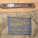 画像3: USED 60's PENDLETON ペンドルトン ウール ハーフコート ジャケット BEI / 230125 (3)