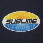 画像1: USED 90's SUBLIME サブライム サーフロック Tシャツ NVY / 230128 (1)
