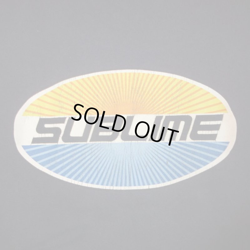 画像4: USED 90's SUBLIME サブライム サーフロック Tシャツ NVY / 230128 (4)