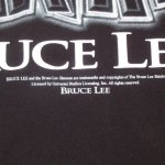 画像4: USED 90's BRUCE LEE ブルースリー WATAHHH! 長袖 Tシャツ BLK / 230305 (4)