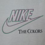 画像4: USED 80's NIKE ナイキ THE COLORS 紺タグ OREGON USA made in ITALY Tシャツ WHT / 230305 (4)