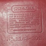 画像3: USED 80's COACH コーチ ターンロック レザー ブリーフケース アメリカ製 BRW / 230316 (3)