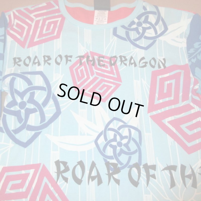 画像5: USED 90's AEROSMITH エアロスミス ROAR OF THE DRAGON 総柄 長袖 Tシャツ MIX / 230327 (5)