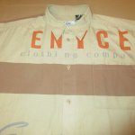 画像4: USED 00's Enyce エニーチェ B-BOY 半袖シャツ BEI / 230511 (4)