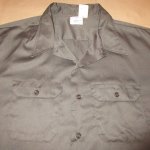 画像6: USED 70's JC PENNEY ストアブランド BIGMAC 半袖 ワークシャツ OLV / 230511 (6)