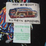 画像3: USED 90's REYN SPOONER レインスプーナー ART OF EDDY Y モーターサイクル レーヨン ハワイアンシャツ BLK / 230511 (3)