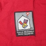 画像4: USED 00's McDONALD マクドナルド D.M.H.C. レーヨン混 半袖シャツ RED / 230511 (4)