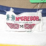 画像3: USED 80's McGREGOR マクレガー ボーダー Tシャツ WHT×YEL×NVY/ 230524 (3)