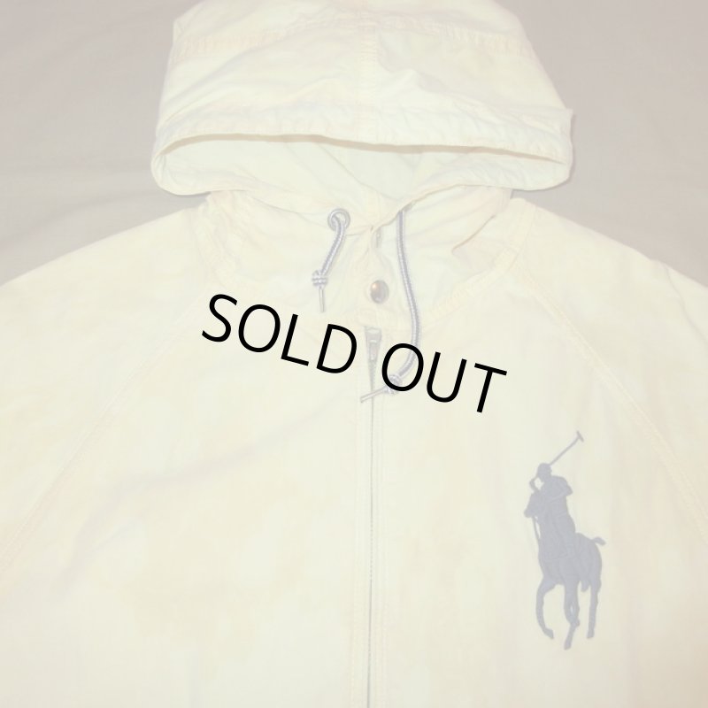 画像4: USED 00's RALPH LAUREN ラルフローレン マリンパーカ ジャケット YEL / 230524 (4)