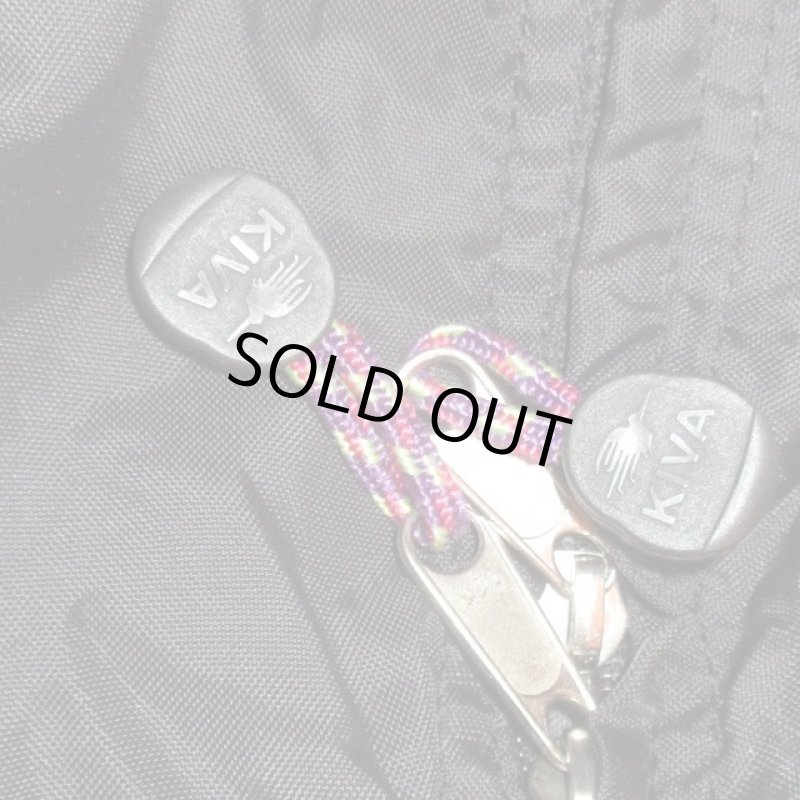 画像6: USED 90's KIVA DESIGN キバデザイン アメリカ製 ナイロン パッカブル ダッフルバッグ ドラムバッグ BLK / 230530 (6)