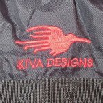 画像4: USED 90's KIVA DESIGN キバデザイン アメリカ製 ナイロン パッカブル ダッフルバッグ ドラムバッグ BLK / 230530 (4)