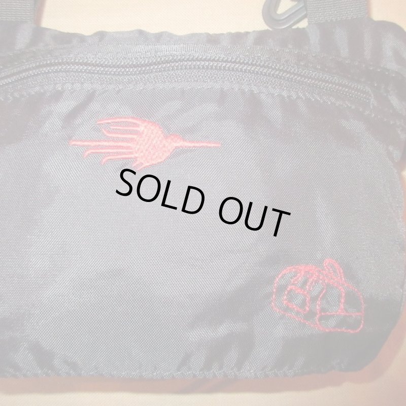 画像3: USED 90's KIVA DESIGN キバデザイン アメリカ製 ナイロン パッカブル ダッフルバッグ ドラムバッグ BLK / 230530 (3)