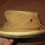画像7: USED 80's QUICKSILVER クイックシルバー HEAD TRIP アメリカ製 ダック地 ハット 帽子 BRW / 230601 (7)