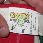 画像2: USED 80's GOOFY'S HAT CO グーフィーズハットコー ディズニー フロッキープリント キャップ 帽子 MIX / 230601 (2)