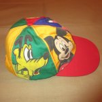 画像6: USED 80's GOOFY'S HAT CO グーフィーズハットコー ディズニー フロッキープリント キャップ 帽子 MIX / 230601 (6)