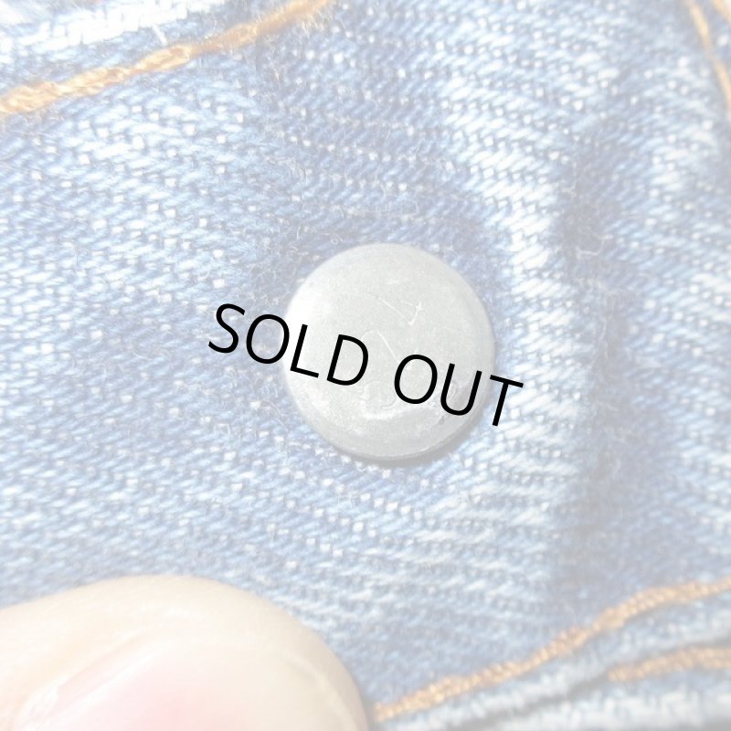 画像6: USED 80's Levi's リーバイス 501 赤耳 アメリカ製 カットオフデニム ショーツ NVY / 230604 (6)