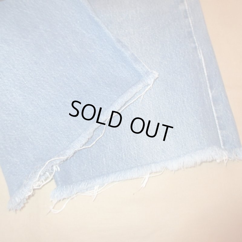 画像7: USED 80's Levi's リーバイス 501 赤耳 アメリカ製 カットオフデニム ショーツ NVY / 230604 (7)