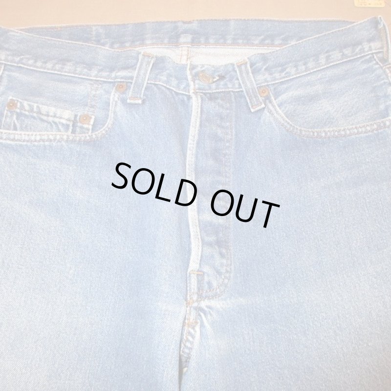 画像8: USED 80's Levi's リーバイス 501 赤耳 アメリカ製 カットオフデニム ショーツ NVY / 230604 (8)