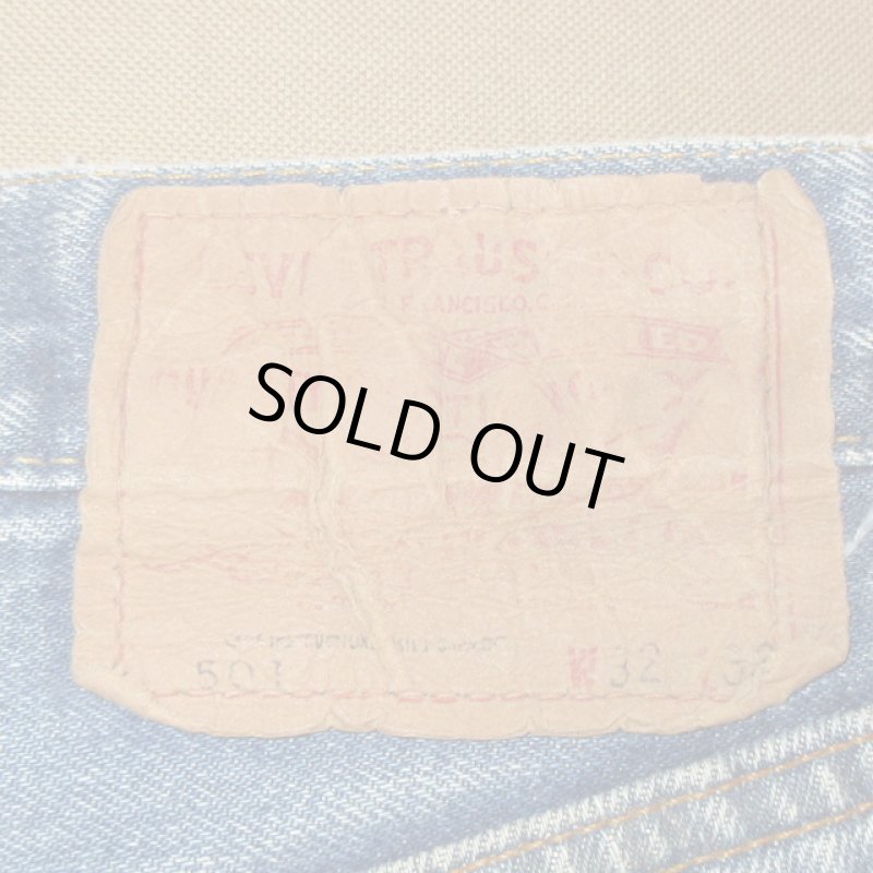 画像7: USED 70's Levi's リーバイス 501 66前期 シングルステッチ アメリカ製 カットオフデニム ショーツ IND / 230604 (7)