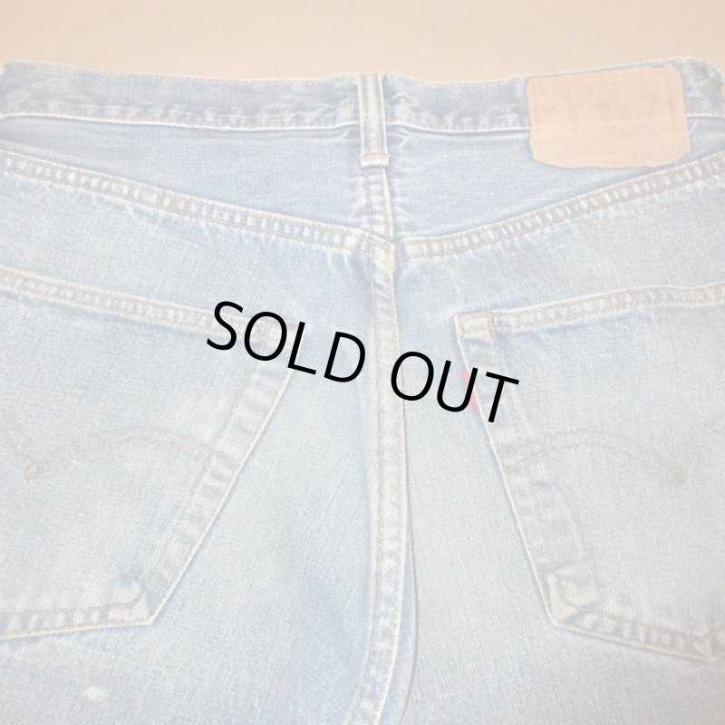 画像10: USED 70's Levi's リーバイス 501 66前期 シングルステッチ アメリカ製 カットオフデニム ショーツ IND / 230604 (10)