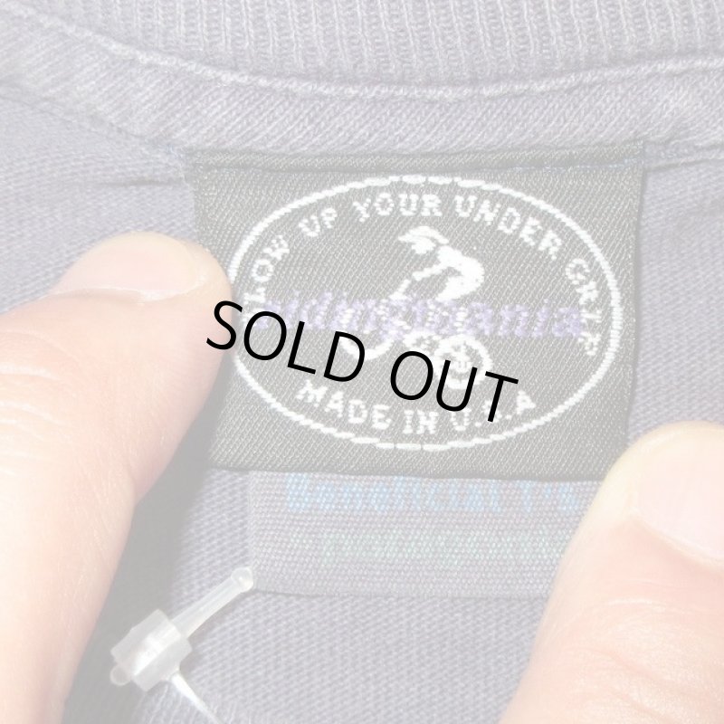 画像4: USED 90's Ridingmania ライディングマニア IBM パロディ patagoniaボディ Tシャツ NVY / 230608 (4)