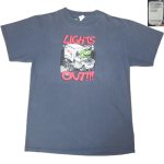 画像2: USED 90's PHISH フィッシュ JIM POLLOCK LIGHTS OUT!! Tシャツ BLUE / 230509 (2)