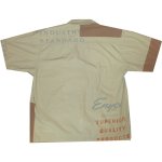 画像2: USED 00's Enyce エニーチェ B-BOY 半袖シャツ BEI / 230511 (2)