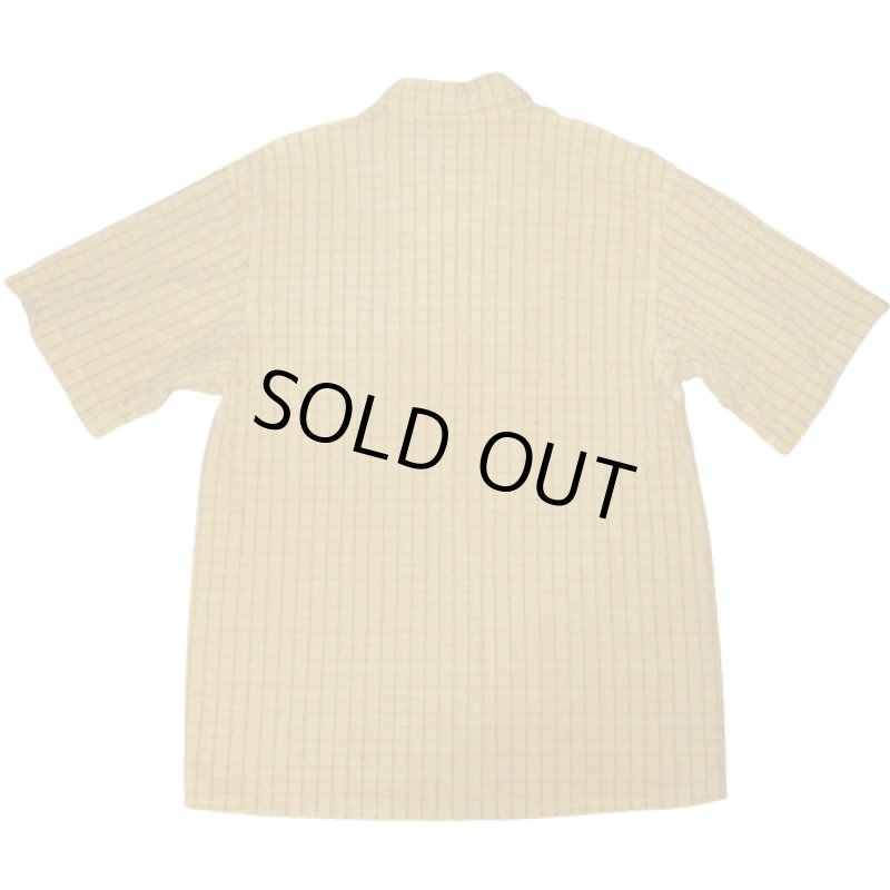 画像2: USED 90's GRAMICCI グラミチ シアサッカー アウトドア 半袖シャツ YEL / 230511 (2)