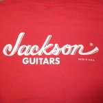 画像5: USED 80's JACKSON GUITARS ジャクソン ギターメーカー Tシャツ RED / 230614 (5)