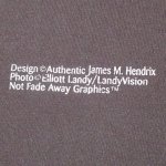 画像4: USED 90's JIMI HENDRIX ジミヘンドリクス フォト Tシャツ BLK / 230627 (4)
