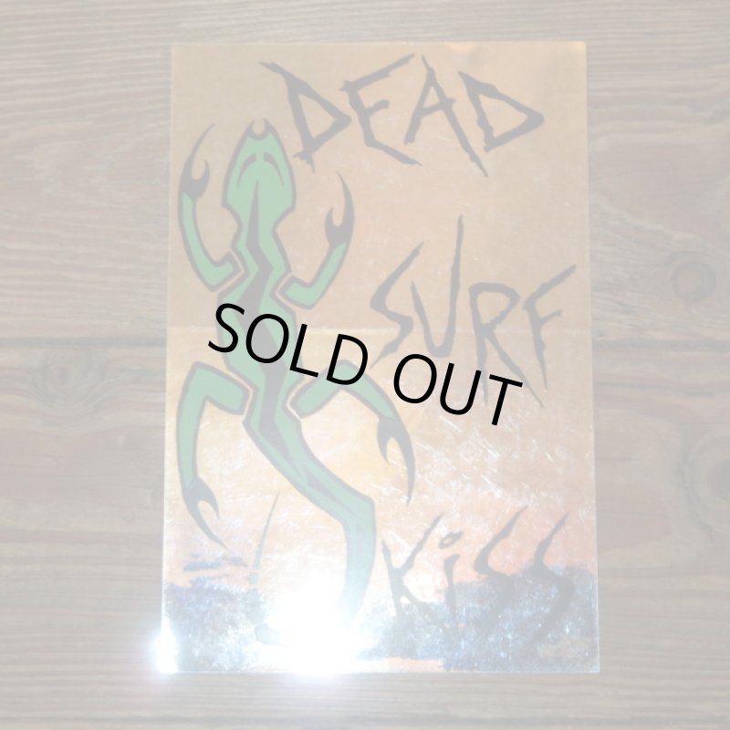 画像1: DEADSTOCK DEAD SURF KISS ノイズロック プロモ用 ステッカー / 230701 (1)